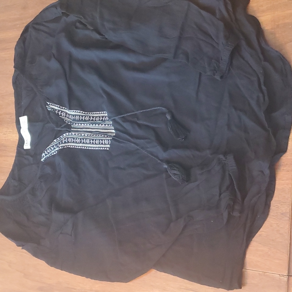 Faded Glory Black Long Sleeve